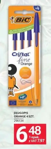 Selgros DŁUGOPIS ORANGE oferta