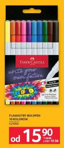 Selgros FABER-CASTELL FLAMASTRY BOLDPEN oferta