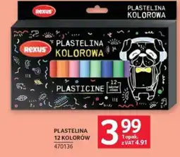 Selgros Plastelina Kolorowa Rexus oferta