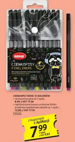 Selgros Cienkopisy Fineliners oferta