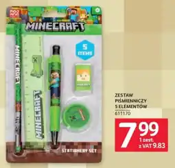 Selgros Minecraft Zestaw Piśmienniczy oferta