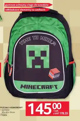 Selgros Plecak 3-komorowy Minecraft oferta