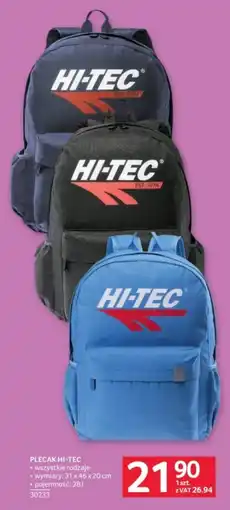 Selgros Plecak Hi-Tec oferta