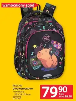 Selgros Plecak Dwukomorowy CoolPeach oferta