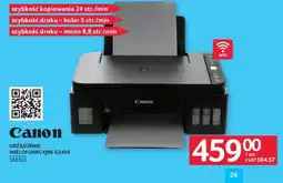 Selgros Canon URZĄDZENIE WIELOFUNKCYJNE G3410 oferta
