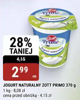 bi1 Jogurt naturalny Zott Primo oferta