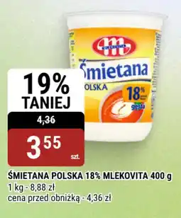 bi1 Śmietana Polska 18% Mlekovita oferta