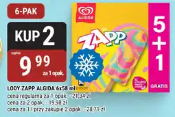 bi1 Lody Zapp Algida oferta
