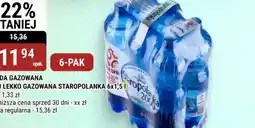 bi1 Woda gazowana lekko gazowana Staropolska oferta