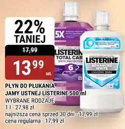 bi1 Płyn do płukania jamy ustnej Listerine oferta