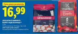 Lidl GRILL&FUN/FLAMMENCO Brykiet z węgla drzewnego oferta
