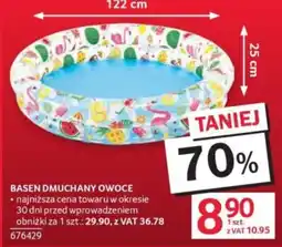 Selgros Basen dmuchany owoce oferta