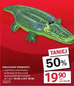Selgros DMUCHANY KROKODYL oferta