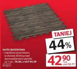 Selgros Mata basenowa oferta