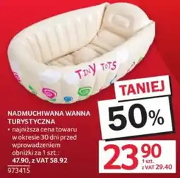 Selgros Nadmuchiwana wanna turystyczna Tiny Tots oferta
