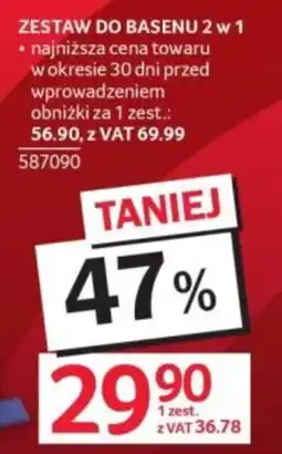 Selgros Zestaw do basenu 2 w 1 oferta
