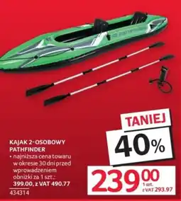 Selgros Kajak 2-osobowy Pathfinder oferta