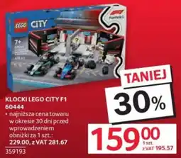 Selgros Klocki LEGO City F1 oferta