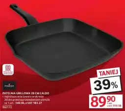 Selgros Patelnia Grillowa 28 CM Caldo oferta