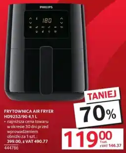 Selgros Frytownica Air Fryer HD9252/90 oferta