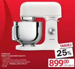 Selgros KENWOOD ROBOT PLANETARNY KMX751 oferta