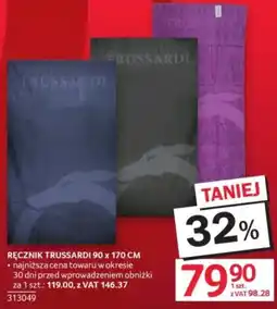 Selgros Ręcznik Trussardi oferta