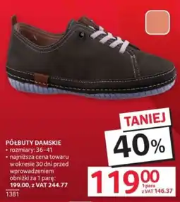 Selgros Półbuty damskie oferta