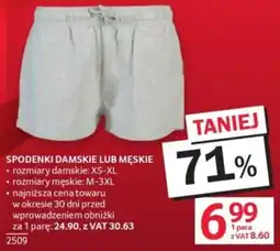 Selgros Spodenki damskie lub męskie oferta