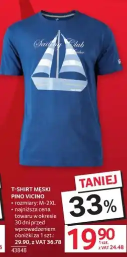 Selgros T-shirt Męski Pino Vicino oferta