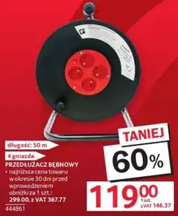 Selgros PRZEDŁUŻACZ BĘBNOWY oferta