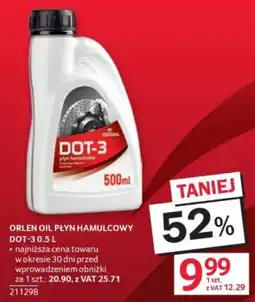 Selgros ORLEN OIL PŁYN HAMULCOWY DOT-3 oferta