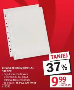 Selgros Koszulki Groszkowe A4 oferta