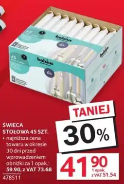 Selgros Świeca Stołowa bolsius oferta