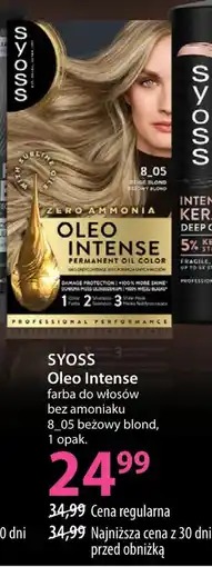 Hebe SYOSS Oleo Intense farba do włosów bez amoniaku oferta