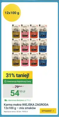 ERLI Karma mokra dla psa Wiejska Zagroda mix smaków 12-pak oferta