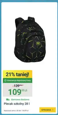 ERLI Plecak szkolny CoolPack oferta