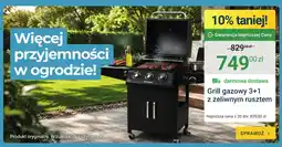 ERLI Grill gazowy 3+1 z żeliwnym rusztem Krowermet oferta