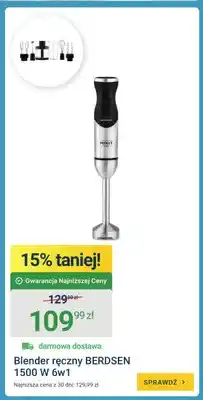 ERLI Blender ręczny Berdsen 6w1 oferta