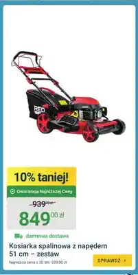ERLI Kosiarka spalinowa z napędem 51 cm - zestaw oferta