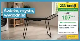 ERLI Suszarka na pranie rozkładana 19 m oferta