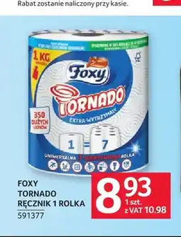 Selgros Ręcznik papierowy Foxy Tornado 1 rolka oferta