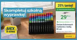ERLI Zestaw kolorowych markerów z torbą 80 szt oferta