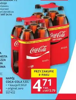 Selgros Napój gazowany Coca-Cola Original 4-pak oferta