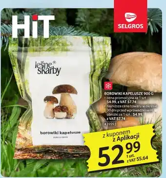 Selgros Borowiki kapelusze Leśne Skarby oferta