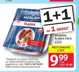 Selgros Kiełbasa Śląska Morliny oferta