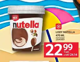 Selgros Lody Nutella oferta