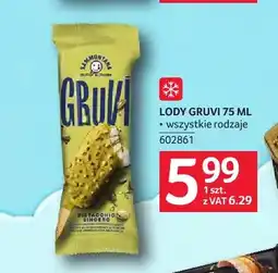 Selgros Lody Gruvi Pistachio Sincero oferta