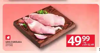 Selgros Udo z królika oferta
