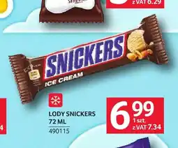 Selgros Lody Snickers oferta