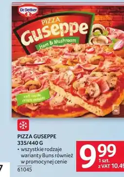 Selgros Pizza Guseppe Ham & Mushroom Dr. Oetker oferta